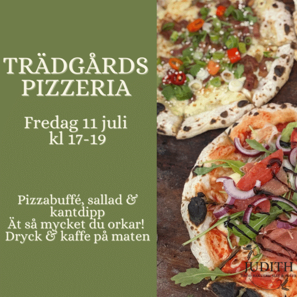 Pizzabuffé fredag 11/7 kl 17-19